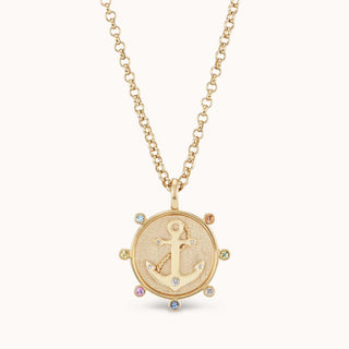 Small Anchor Charm Multi